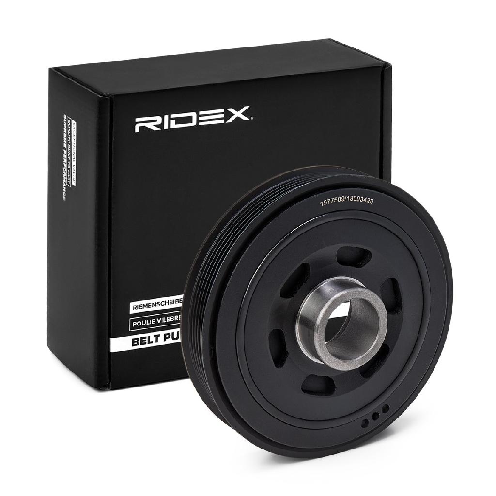 RIDEX 3213B0264 Riemenscheibe Kurbelwelle Kurbelwellenriemenscheibe 25182193