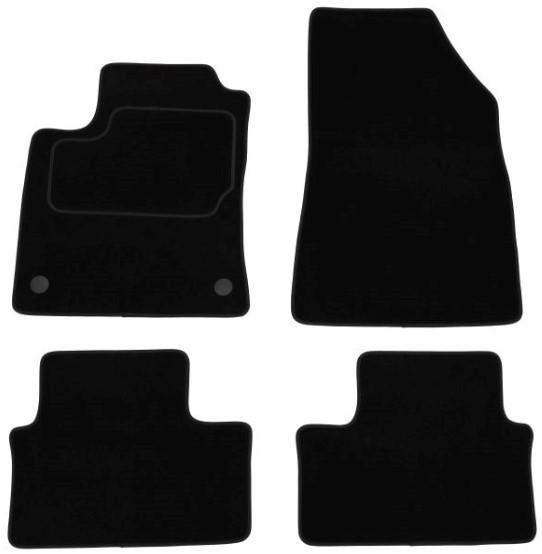 MAMMOOTH A041 RNT141 PRM 01 Fußmatten Set Vorne und Hinten für RENAULT
