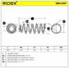 RIDEX 188C0197 2x Federn Fahrwerksfedern Vorne für VW Golf 1V Schrägheck Bild RIDEX 188C0197 2x Federn Fahrwerksfedern Vorne für VW Golf 1V Schrägheck