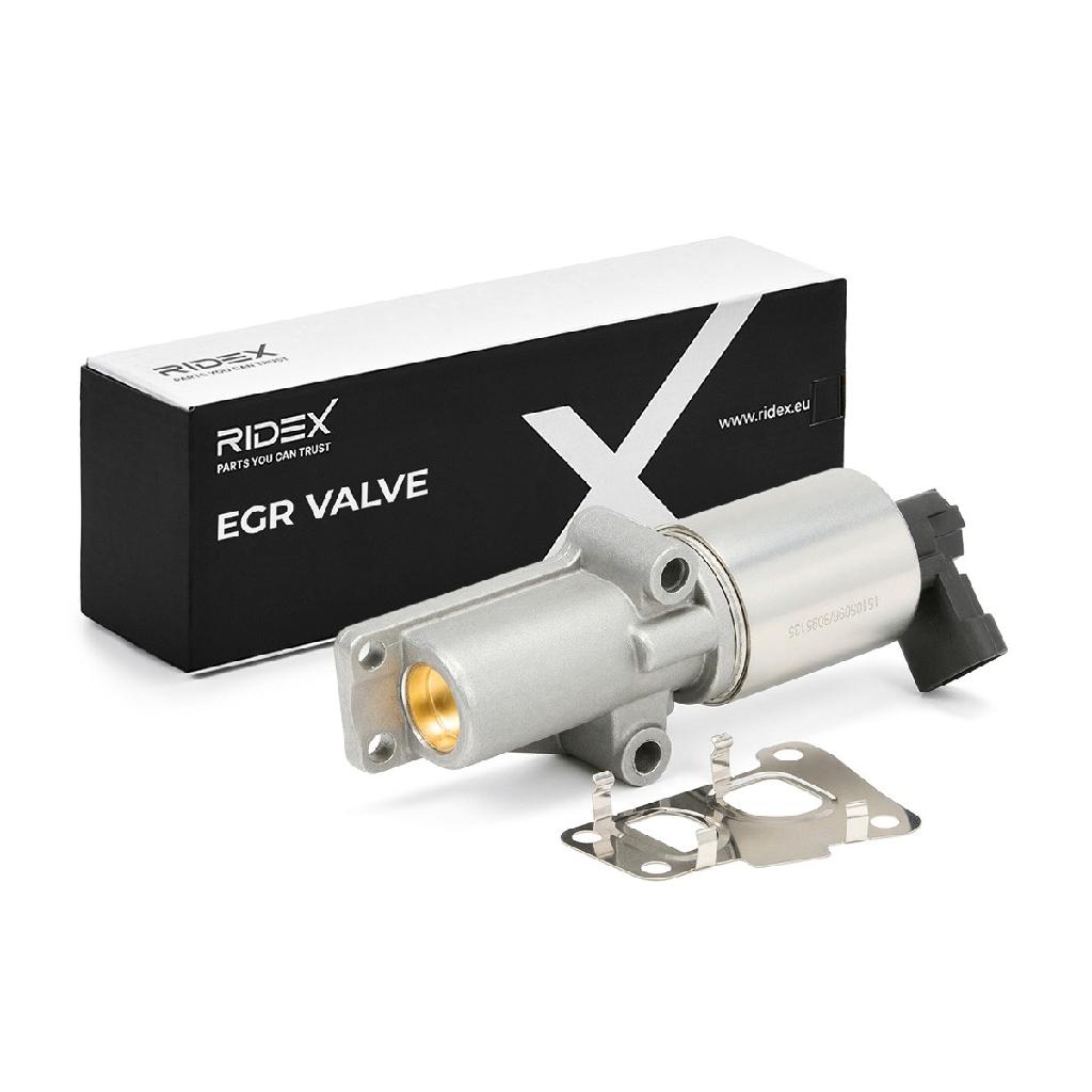 RIDEX 1145E0039 AGR-Ventil Abgasrückführungsventil mit Dichtung für OPEL