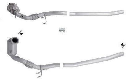 VEGAZ SKK-934 Katalysator Kat Euro 6 für SKODA Octavia III Combi (5E5)