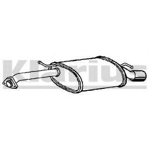 VEGAZ Endschalldämpfer Hinten für MITSUBISHI SPACE WAGON (N9W, N8W) Bild VEGAZ Endschalldämpfer Hinten für MITSUBISHI SPACE WAGON (N9W, N8W)