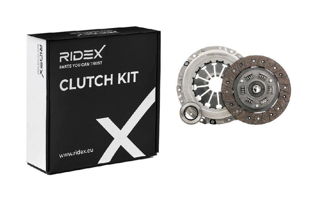 RIDEX 479C0182 Kupplungssatz für OPEL Astra F CC (T92) 9163513 90540849 90512281