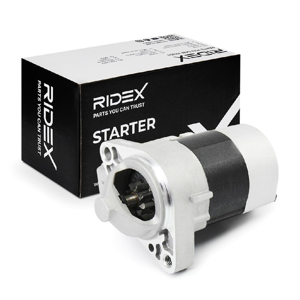 RIDEX Motor Starter/Anlasser 0,9kW für NISSAN MICRA III (K12) für ALFA ROMEO 155