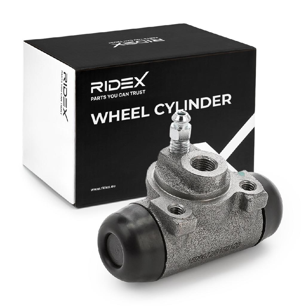 RIDEX 277W0011 1x Radbremszylinder Trommelbremse Radzylinder Hinten beidseitig