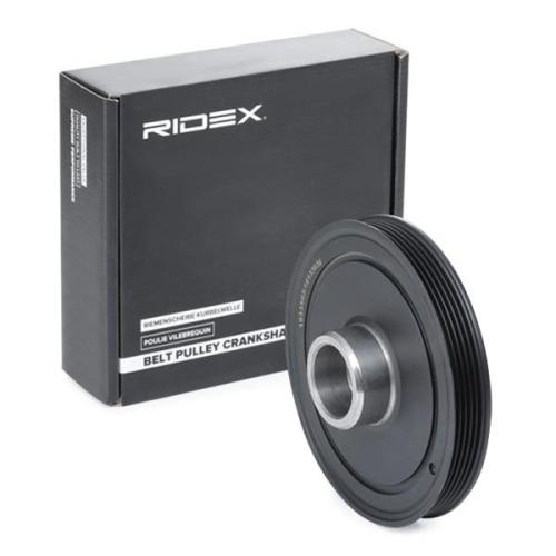 RIDEX 3213B0191 Riemenscheibe Kurbelwelle Kurbelwellenriemenscheibe 4-Rippen Bild RIDEX 3213B0191 Riemenscheibe Kurbelwelle Kurbelwellenriemenscheibe 4-Rippen