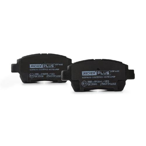 RIDEX PLUS Bremsbelagsatz Bremsbeläge Vorne für TOYOTA Yaris Schrägheck (P1) Bild RIDEX PLUS Bremsbelagsatz Bremsbeläge Vorne für TOYOTA Yaris Schrägheck (P1)