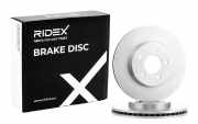 RIDEX 82B0910 2x Bremsscheiben Vorne Ø303mm Belüftet für FORD MAVERICK