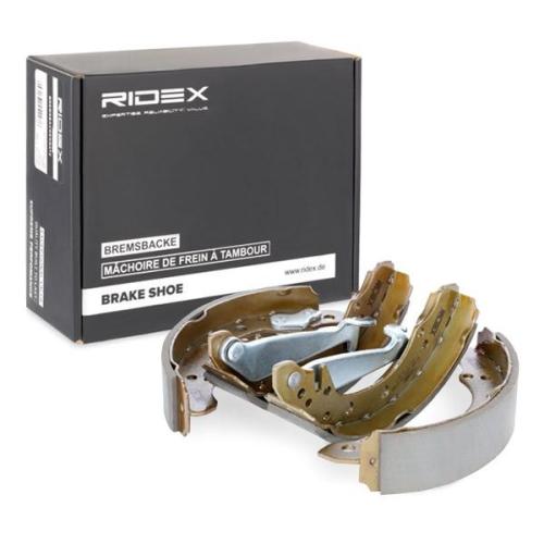 RIDEX Bremsbacken Satz für Trommelbremse Hinten mit Handbremshebel für VW 200mm Bild RIDEX Bremsbacken Satz für Trommelbremse Hinten mit Handbremshebel für VW 200mm