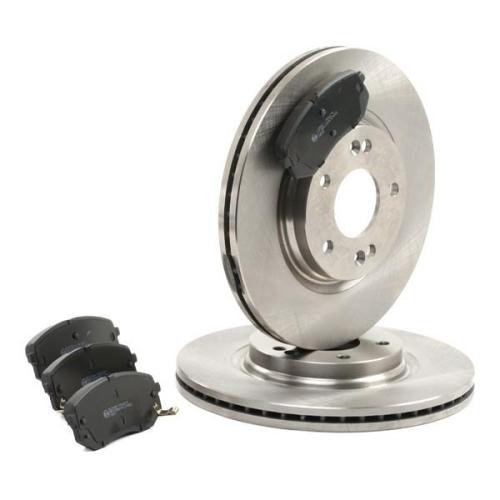 RIDEX Bremsenset Vorne Belüftet Ø305mm - Bremsscheiben und Beläge für HYUNDAI Bild RIDEX Bremsenset Vorne Belüftet Ø305mm - Bremsscheiben und Beläge für HYUNDAI
