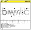 RIDEX 188C0146 2x Federn Fahrwerksfedern Vorne für SUZUKI SX4 (EY, GY) Bild RIDEX 188C0146 2x Federn Fahrwerksfedern Vorne für SUZUKI SX4 (EY, GY)