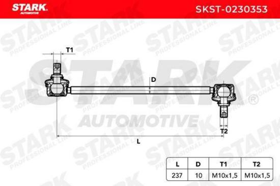 STARK 1x Koppelstange Stabilisator Hinten für TOYOTA AVENSIS Kombi (T25) Bild STARK 1x Koppelstange Stabilisator Hinten für TOYOTA AVENSIS Kombi (T25)