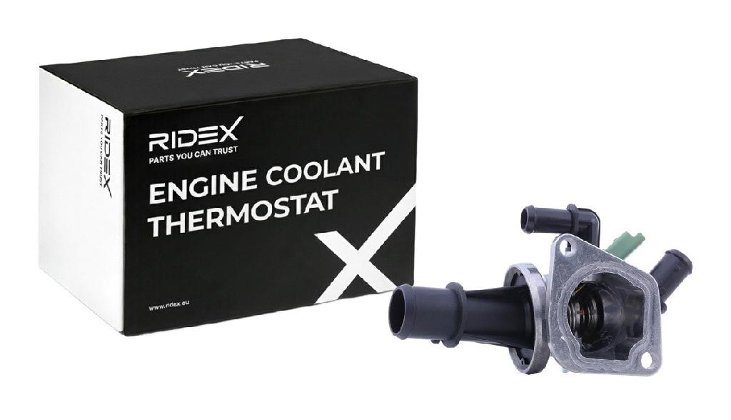 RIDEX 316T0282 Thermostat Kühlmittel Kühlwasserthermostat mit Thermostat 88°C
