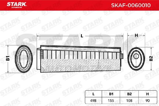STARK SKAF-0060010 Motor Luftfilter Umluftfilter mit Vorfilter für BMW 3 Touring Bild STARK SKAF-0060010 Motor Luftfilter Umluftfilter mit Vorfilter für BMW 3 Touring