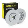 RIDEX PLUS 82B0067P 2x Bremsscheiben Vorne &Oslash;257mm innenbel&uuml;ftet f&uuml;r FIAT
