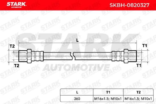 STARK Bremsschlauch SKBH-0820327 HINTEN BREMSSCHLÄUCHE für SUZUKI LJ 80 (OL) Bild STARK Bremsschlauch SKBH-0820327 HINTEN BREMSSCHLÄUCHE für SUZUKI LJ 80 (OL)