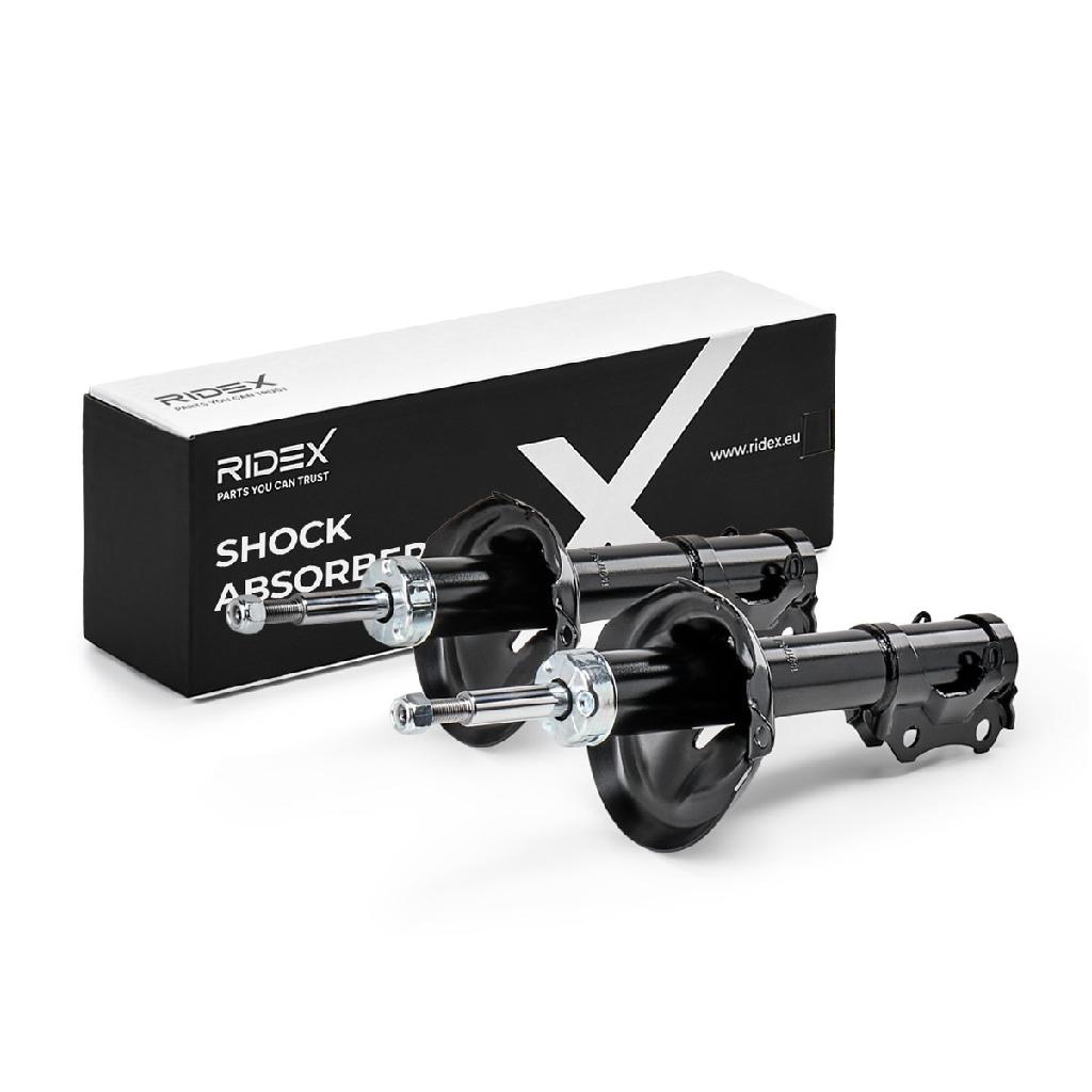 RIDEX 854S19319 2x Stoßdämpfer Federbein Öldruck Vorne für VW Golf 1II (1H1)