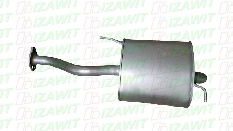 IZAWIT Endschalldämpfer Hinten für HONDA FR-V (BE)
