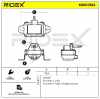 RIDEX 689C0182 Z&uuml;ndspule Anschlussanzahl 4 f&uuml;r VW Golf 1 Cabriolet (155) 597042