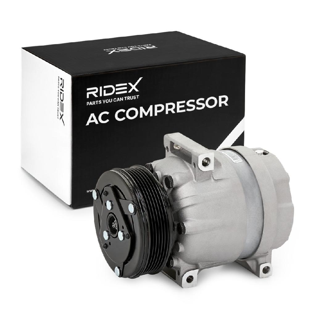 RIDEX A/C Kompressor für Klimaanlage Klimakompressor mit ID: V5 Kältemittel: PAG