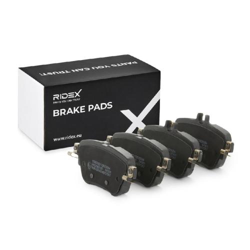 RIDEX Bremsbelagsatz Bremsbeläge Hinten passend für MERCEDES-BENZ CLS (C257) Bild RIDEX Bremsbelagsatz Bremsbeläge Hinten passend für MERCEDES-BENZ CLS (C257)