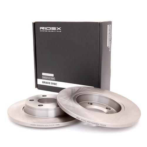 RIDEX 82B0654 2x Bremsscheiben Hinten Ø280mm voll für VW 701615601 Bild RIDEX 82B0654 2x Bremsscheiben Hinten Ø280mm voll für VW 701615601