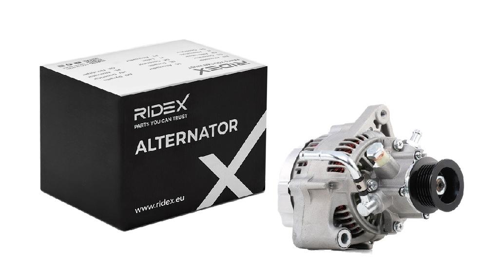 RIDEX 4G0752 Lichtmaschine 90A 12V Drehrichtung im Uhrzeigersinn mit für HONDA