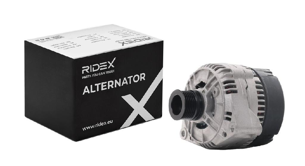 RIDEX 4G0823 Lichtmaschine 120A 12V Drehrichtung im Uhrzeigersinn mit