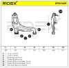 RIDEX 273C1453 Lenker Radaufhängung Querlenker Front rechts für MAZDA MX-5 II Bild RIDEX 273C1453 Lenker Radaufhängung Querlenker Front rechts für MAZDA MX-5 II