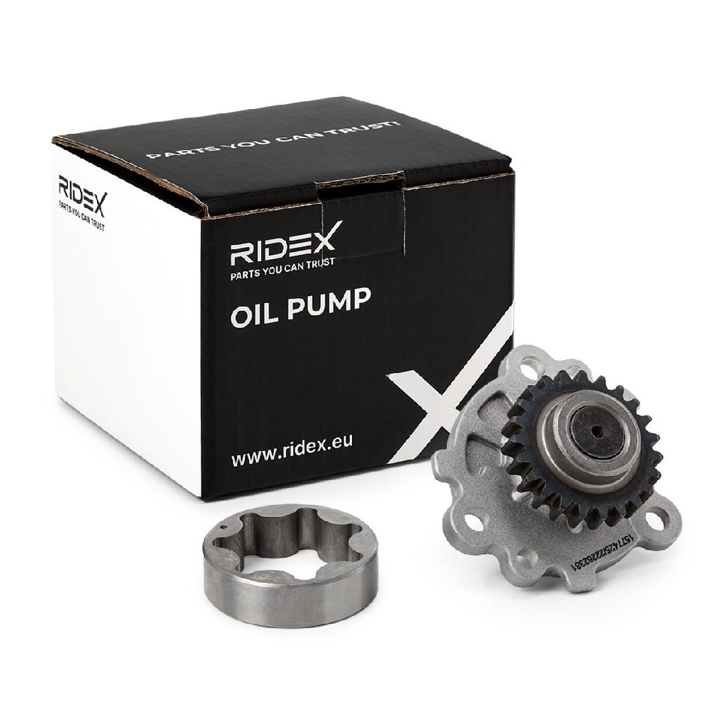 RIDEX 596O0164 Ölpumpe Motorölpumpe für HYUNDAI i10 (PA) 2131003010