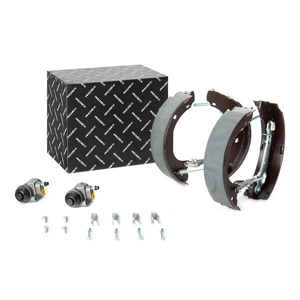RIDEX Bremsenset Trommelbremse Bremsbacken Satz Hinten für FIAT Ducato Bus