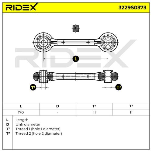 RIDEX 1x Koppelstange Stabilisator Vorne für AUDI A4 Avant (8K5, B8) A6 Avant Bild RIDEX 1x Koppelstange Stabilisator Vorne für AUDI A4 Avant (8K5, B8) A6 Avant
