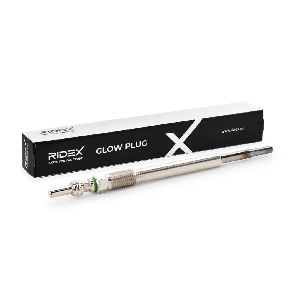RIDEX Diesel Glühkerze 5V Schlüsselweite: 8mm Gewindemaß:M 8 x 1,0 für FORD