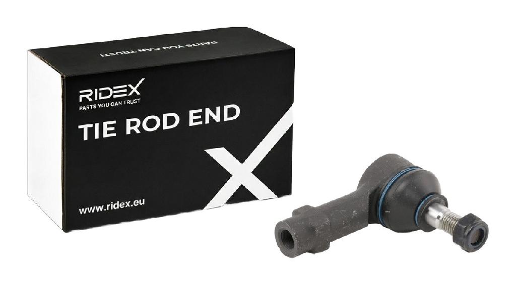 RIDEX Spurstangenkopf Vorderachse beidseitig außen Traggelenk M12X1.5 914T0116