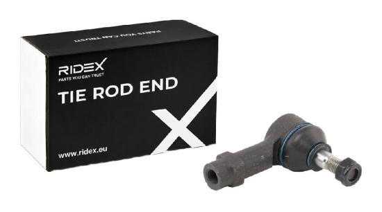 RIDEX Spurstangenkopf Vorderachse beidseitig außen Traggelenk M12X1.5 914T0116 Bild RIDEX Spurstangenkopf Vorderachse beidseitig außen Traggelenk M12X1.5 914T0116