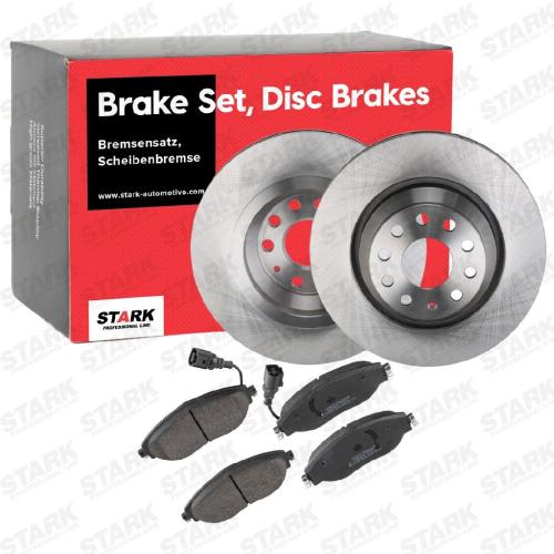 STARK Bremsenset Vorne Belüftet Ø310mm - Bremsscheiben und Beläge für VW Bild STARK Bremsenset Vorne Belüftet Ø310mm - Bremsscheiben und Beläge für VW