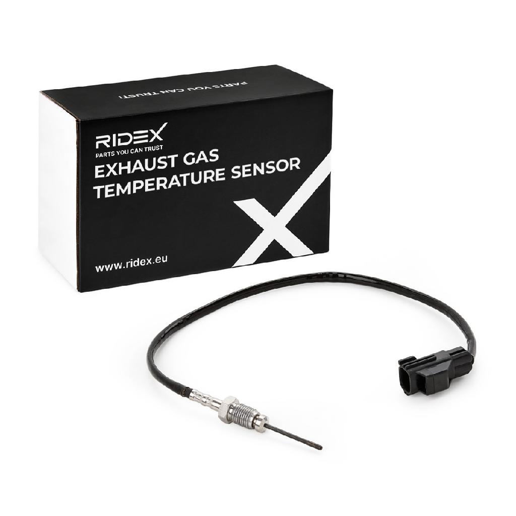 RIDEX 3938E0158 Abgastemperatursensor 2-Polig für FORD Focus II Schrägheck