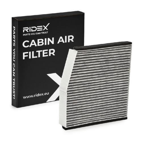 RIDEX 424I0257 Innenraumfilter Pollenfilter Aktivkohlefilter Höhe: 44 Breite: Bild RIDEX 424I0257 Innenraumfilter Pollenfilter Aktivkohlefilter Höhe: 44 Breite: