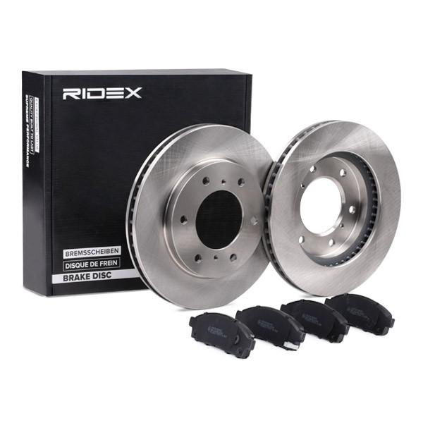 RIDEX Bremsenset Vorne Belüftet Ø294mm - Bremsscheiben und Beläge für MITSUBISHI