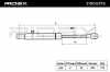 RIDEX 219G0275 Heckklappendämpfer Länge:500mm 470N Hub: 200mm für VW Golf 1 (17) Bild RIDEX 219G0275 Heckklappendämpfer Länge:500mm 470N Hub: 200mm für VW Golf 1 (17)