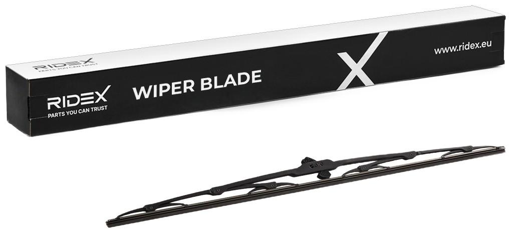 RIDEX Scheibenwischer Wischblatt Stück ohne Spoiler Vorne Länge: 660mm Standard