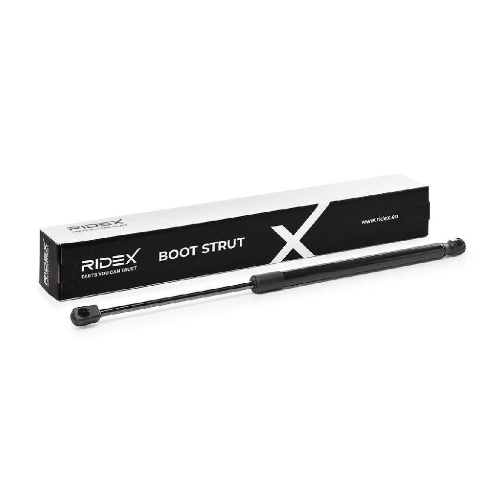 RIDEX 219G0084 Heckklappendämpfer hinten Länge:475mm 650N Hub: 184mm für AUDI