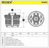 RIDEX 9F0135 Kraftstofffilter Filter Cartridge für FORD Fiesta Mk5 Schrägheck Bild RIDEX 9F0135 Kraftstofffilter Filter Cartridge für FORD Fiesta Mk5 Schrägheck