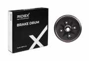 RIDEX 123B0165 Bremstrommel Vorne InnenØ230,0mm AußenØ262,0mm für VW