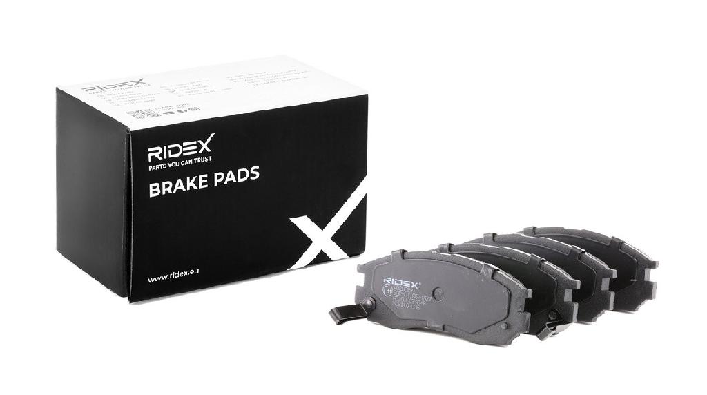 RIDEX Bremsbelagsatz Bremsbeläge Vorne für MITSUBISHI Galant VIII Limousine (EA)