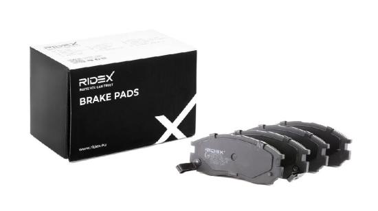 RIDEX Bremsbelagsatz Bremsbeläge Vorne für MITSUBISHI Galant VIII Limousine (EA) Bild RIDEX Bremsbelagsatz Bremsbeläge Vorne für MITSUBISHI Galant VIII Limousine (EA)
