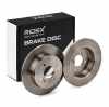 RIDEX 82B0777 2x Bremsscheiben Hinten &Oslash;262mm voll f&uuml;r HYUNDAI 584110U300