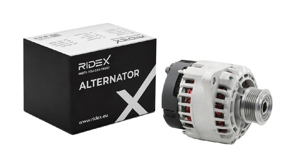 RIDEX 4G0038 Lichtmaschine 140A 14V Drehrichtung im Uhrzeigersinn mit für OPEL