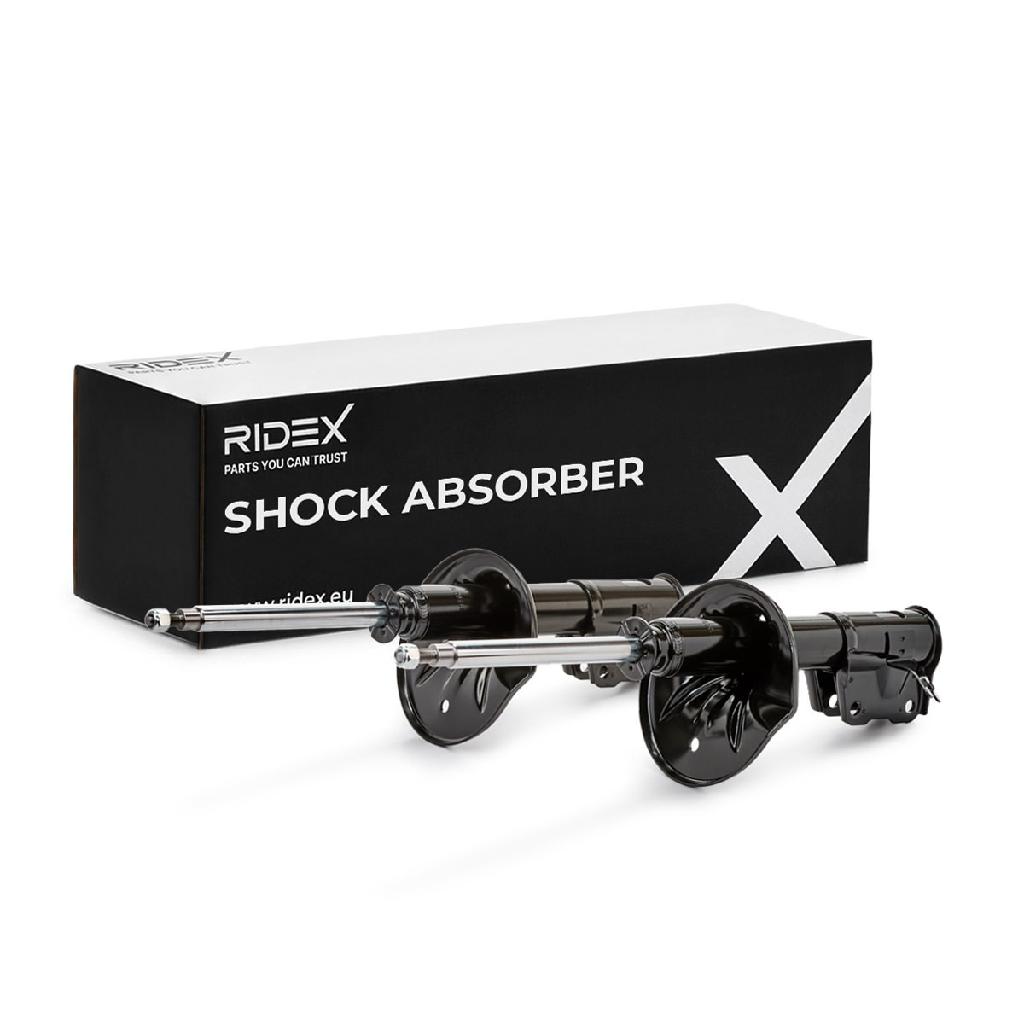 RIDEX 854S1870 2x Stoßdämpfer Federbein Gasdruck Vorne für MITSUBISHI Space Star