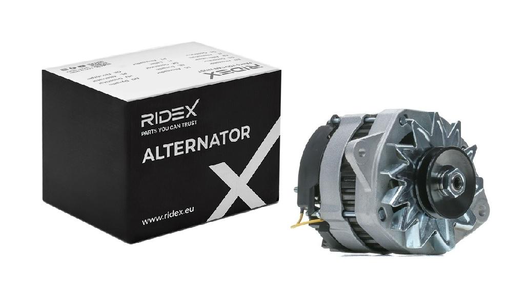RIDEX 4G0734 Lichtmaschine 60A 14V Drehrichtung im Uhrzeigersinn mit für RENAULT